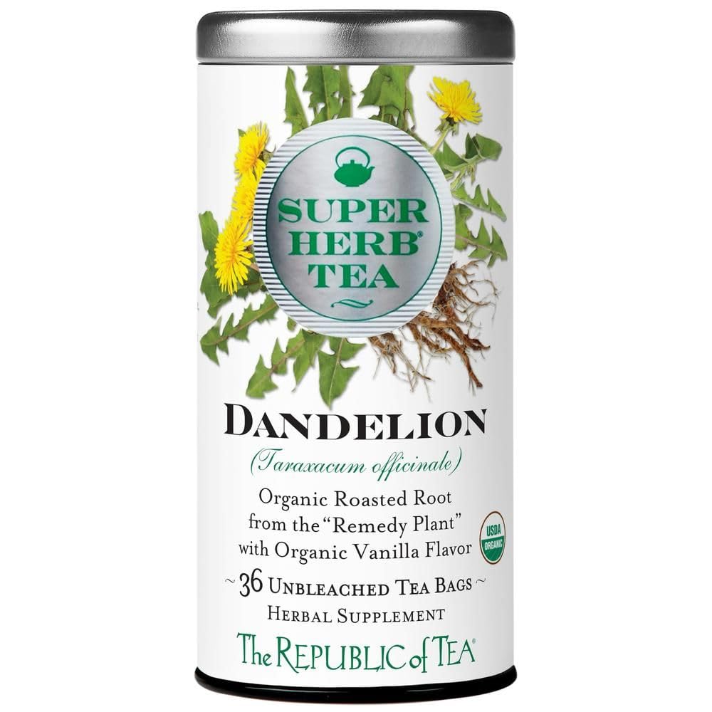 Organic Dandelion Tea Tin